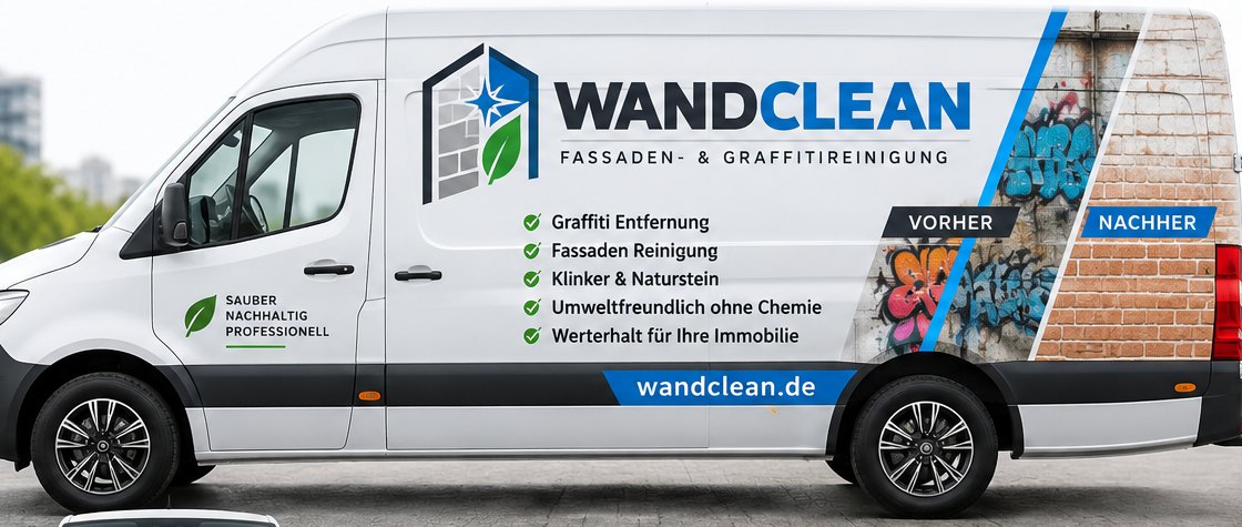 WandClean Einsatzfahrzeug